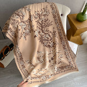 imitation cashmere tassel scarf, view 4 - MRSLM