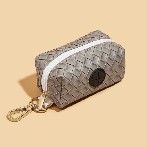 PU leather dog poop bag holder - MRSLM
