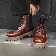 handmade leather ankle boots, view 7 - MRSLM