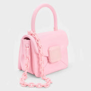 chain small square bag, view 8 - MRSLM