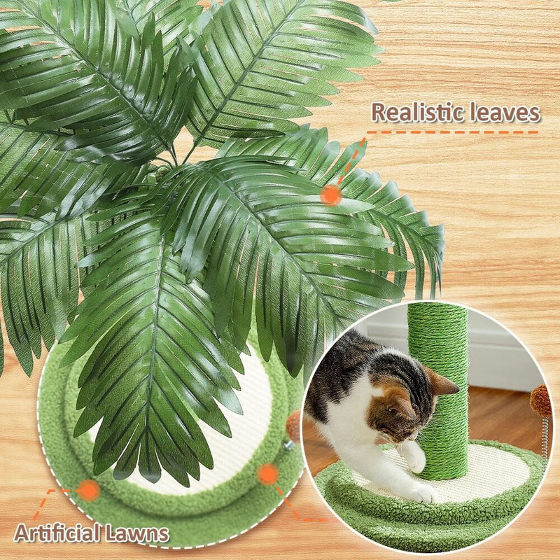 85CM tall cat scratching post, view 9 - MRSLM
