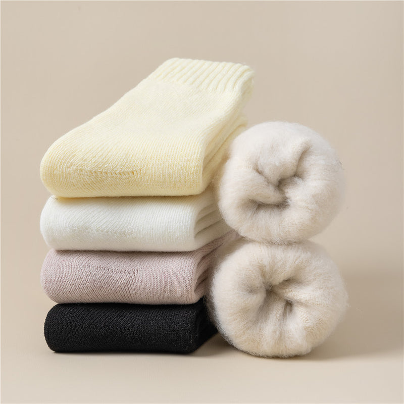 3 pairs women's cozy socks, view 16 - MRSLM