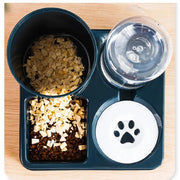 Automatic cat feeder with water dispenser, view 5 - MRSLM