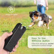 ultrasonic dog repeller and anti-bark device, view 7 - MRSLM