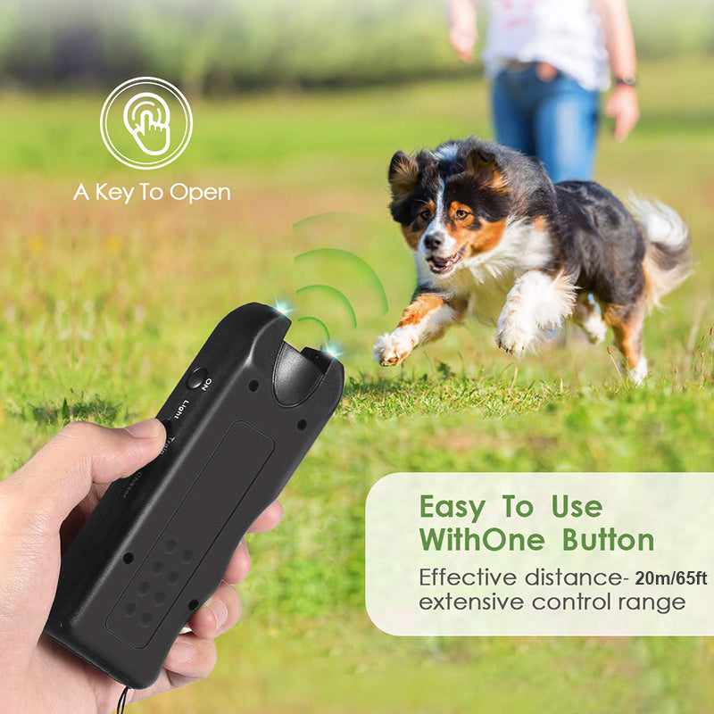 ultrasonic dog repeller and anti-bark device, view 7 - MRSLM
