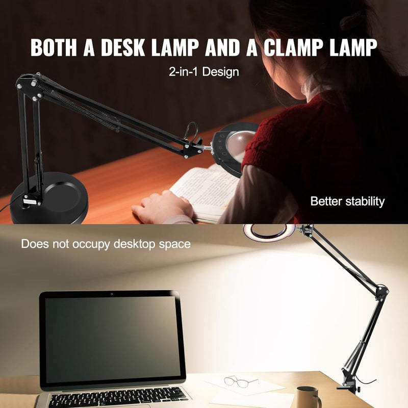 5x led magnifying lamp, view 8 - MRSLM