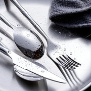 bamboo design cutlery set, view 7 - MRSLM