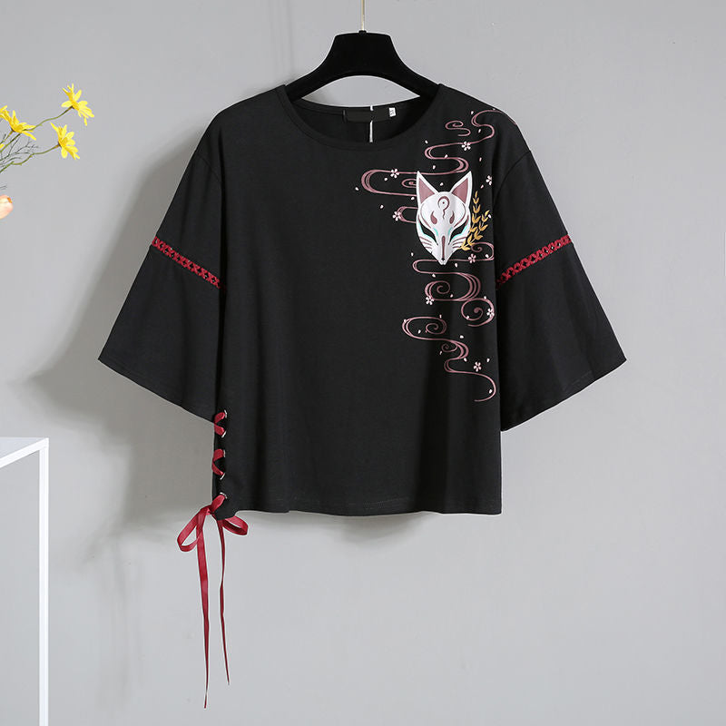 Improved Hanfu Women's Summer Two-piece Suit