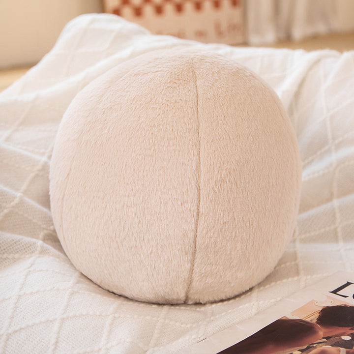 Cute Furry Ball Plush Toy Pillow