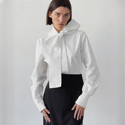 lace bow blouse - MRSLM