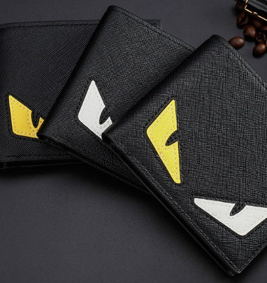 men's short cross-stitch wallet - MRSLM