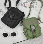 small canvas crossbody bag, view 5 - MRSLM