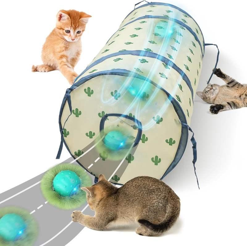 Interactive electric cat ball toy, view 6 - MRSLM