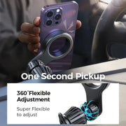 universal magnetic car phone holder, view 5 - MRSLM