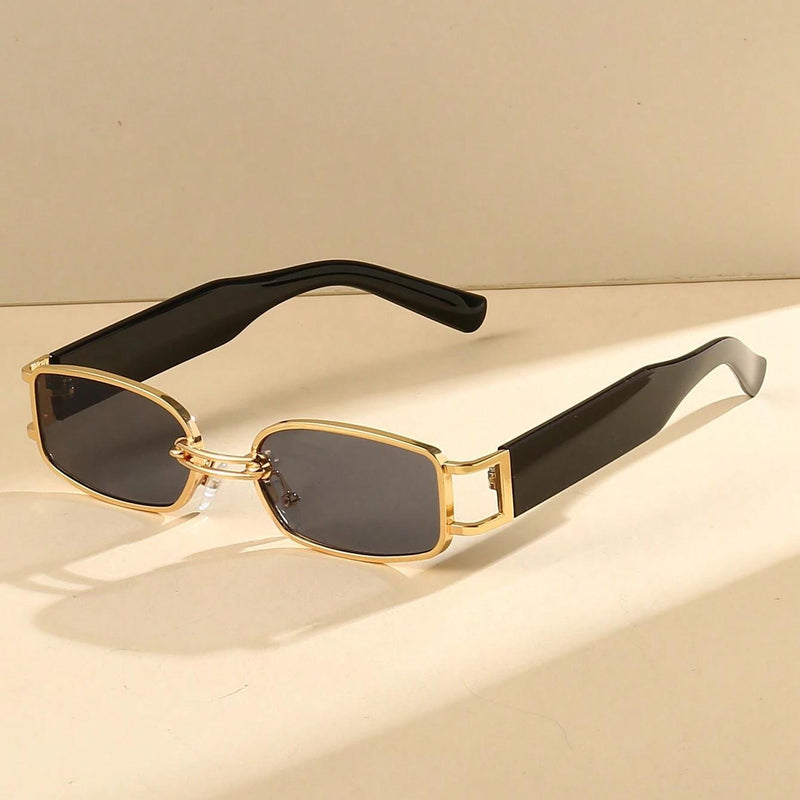 unisex vintage square sunglasses, view 12 - MRSLM
