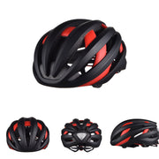 riding helmet with LED tail light, view 2 - MRSLM