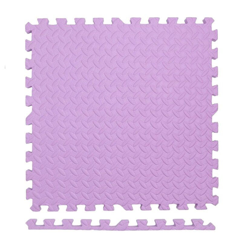 leaf pattern gym mat set, view 6 - MRSLM