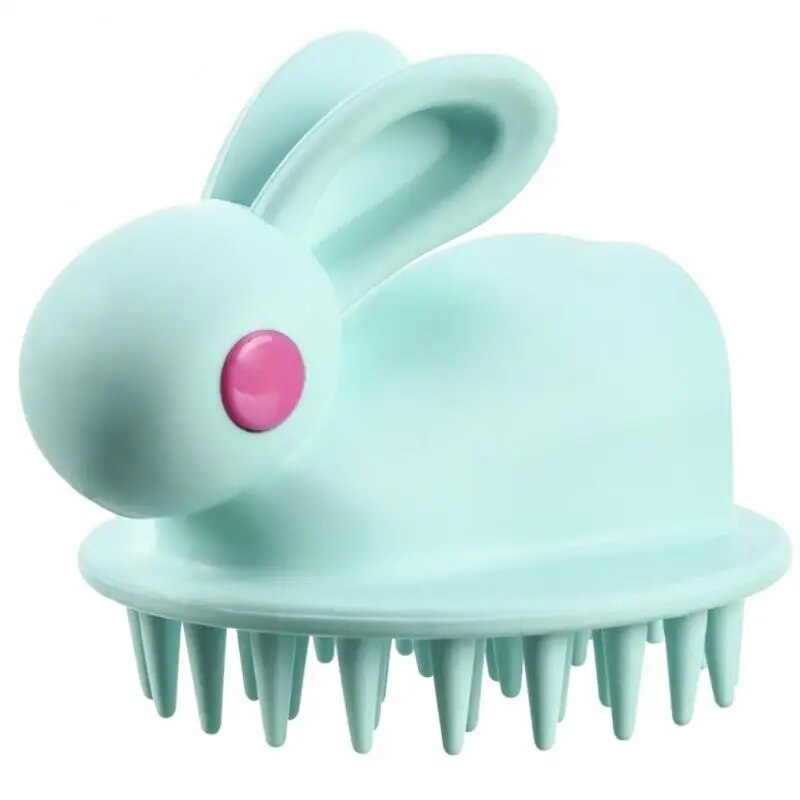 silicone scalp shampoo brush, view 4 - MRSLM