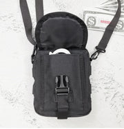 small canvas crossbody bag, view 4 - MRSLM