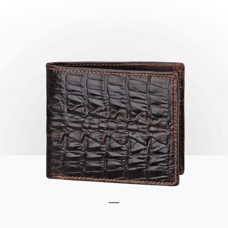 leather men's wallet, view 6 - MRSLM