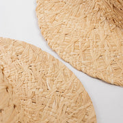 handmade raffia sun hat, view 7 - MRSLM