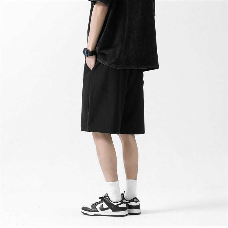 summer thin loose casual plus size shorts men, view 5 - MRSLM