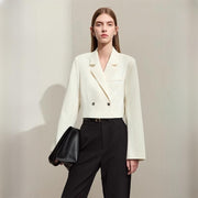 spring short blazer for women - MRSLM