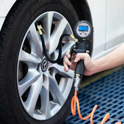 digital tyre pressure gauge and inflator, view 7 - MRSLM