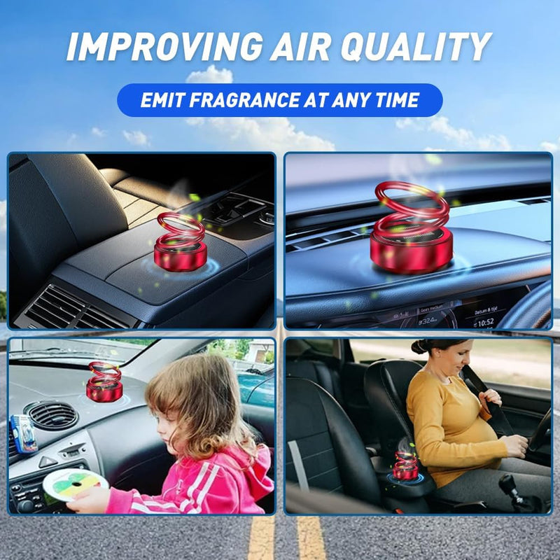 solar powered car air freshener, view 12 - MRSLM