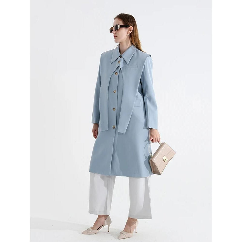 Women's trench coat, view 12 - MRSLM