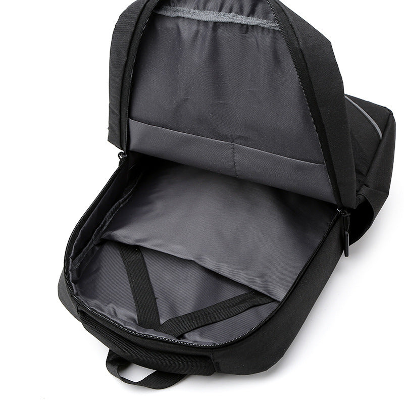 men's casual computer backpack, view 3 - MRSLM