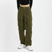 army green cargo pants, view 2 - MRSLM