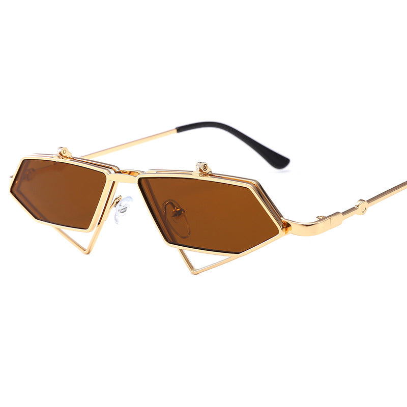 vintage metal sunglasses, view 5 - MRSLM