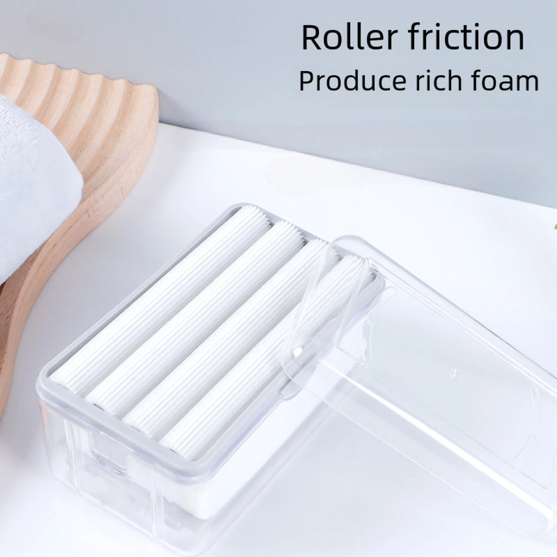 roller type soap dish holder, view 6 - MRSLM