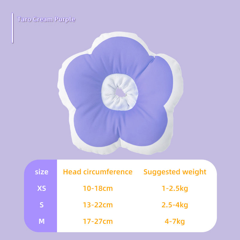 cat flower collar, view 6 - MRSLM