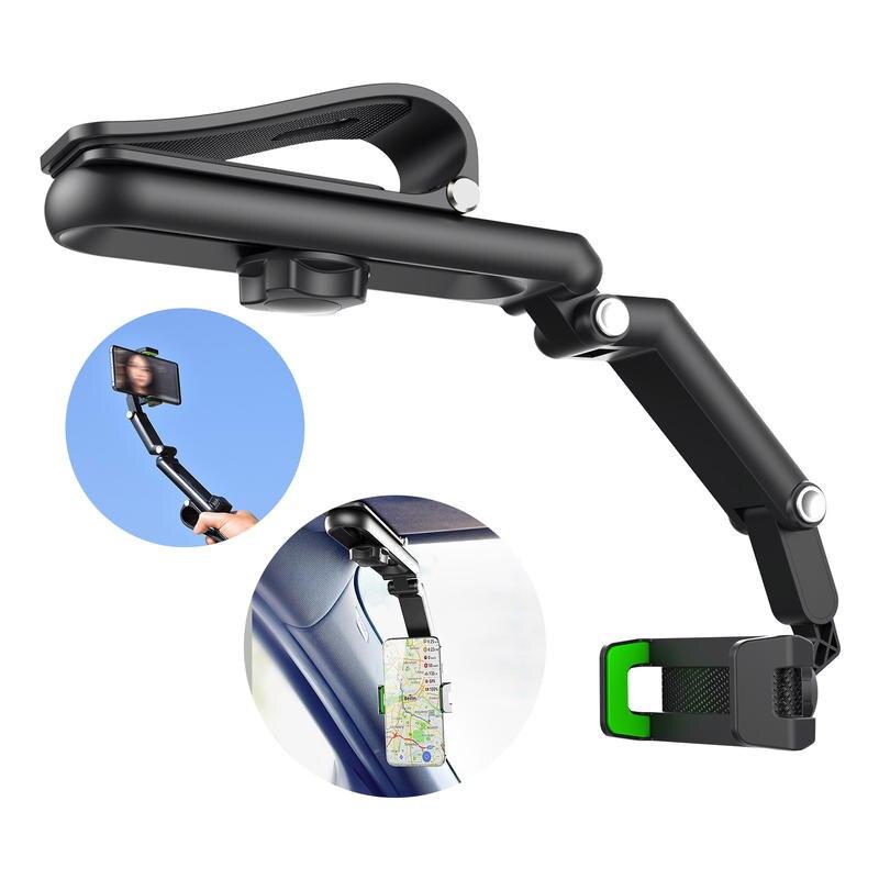 Rearview mirror car phone mount - MRSLM