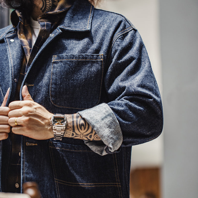 denim jacket, view 6 - MRSLM
