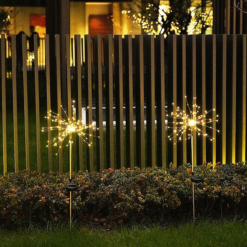 Solar firework garden lights, view 5 - MRSLM