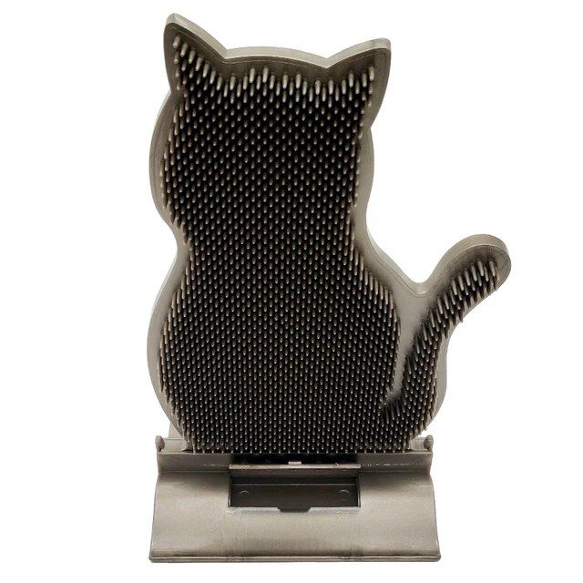 self-grooming catnip massage comb, view 3 - MRSLM