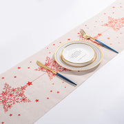 Christmas printed table runner, view 4 - MRSLM