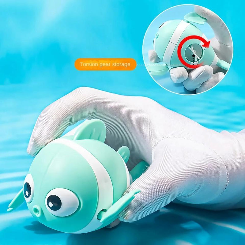 wind-up fish bath toy, view 8 - MRSLM