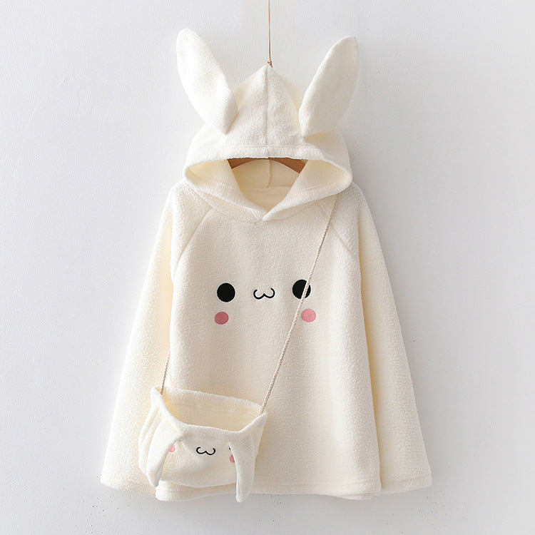 women's cotton hooded sweater, view 4 - MRSLM