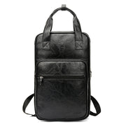 PU leather backpack, view 3 - MRSLM
