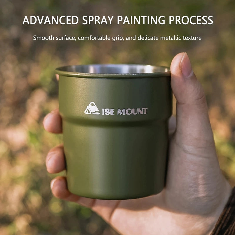 300ml stainless steel camping cup, view 9 - MRSLM