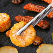 stainless steel grill tongs, view 6 - MRSLM