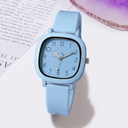 Women's silicone band quartz watch, view 4 - MRSLM
