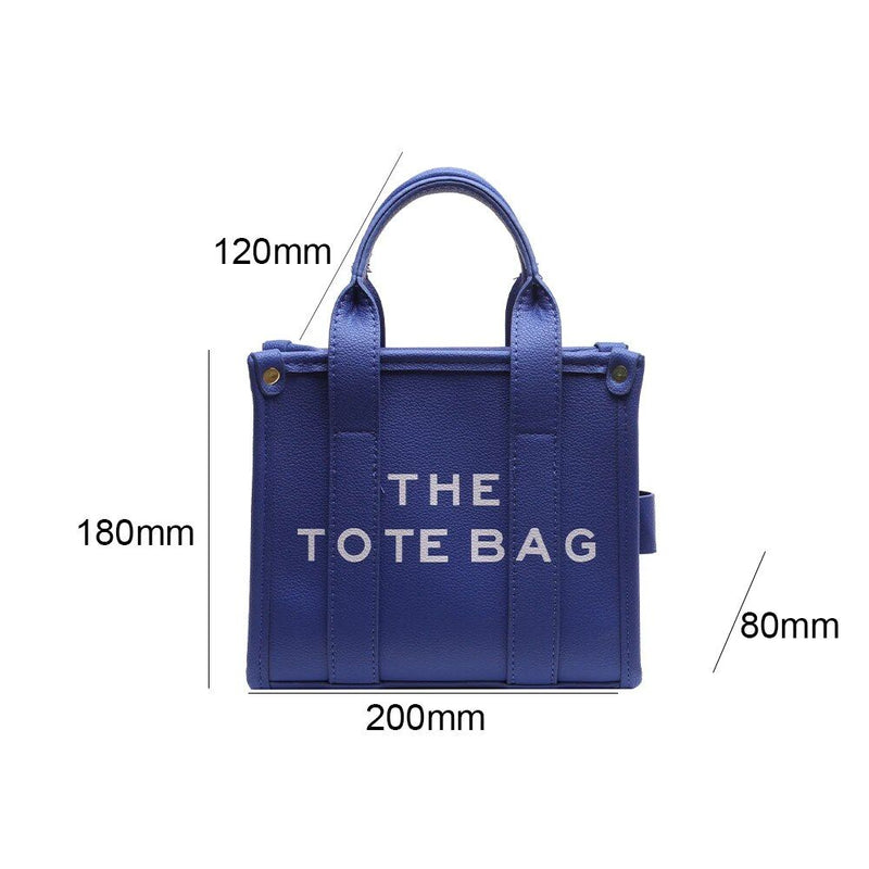 women's PU leather tote bag, view 10 - MRSLM