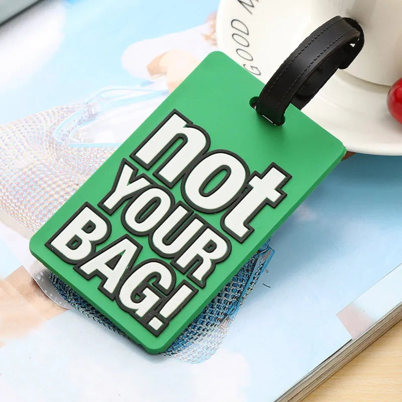 not your bag silicone luggage tags, view 10 - MRSLM