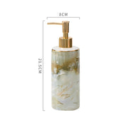 nordic style ceramic soap dispenser, view 14 - MRSLM