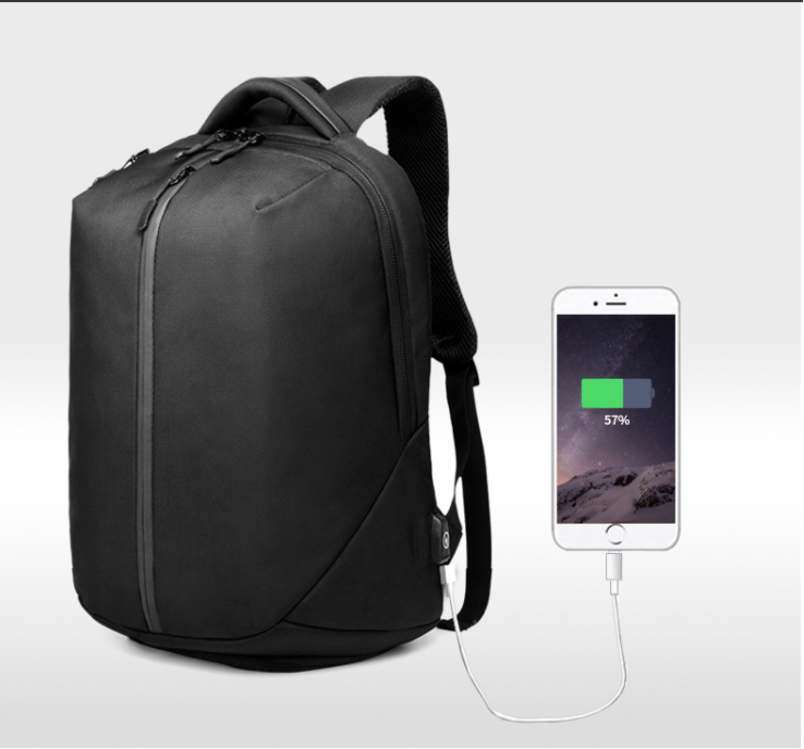 anti-theft student backpack, view 9 - MRSLM